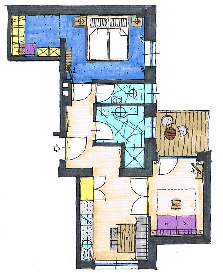 Haus Steissbach Apartamento Sankt Anton am Arlberg Exterior foto